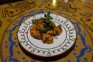 Karaage soy chicken at LaLa Zorba ララ・ゾルバ in Naha