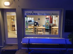 Outside at Chaima Take Away in Zurich