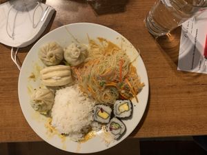 Buffet at Chimy's in Zurich