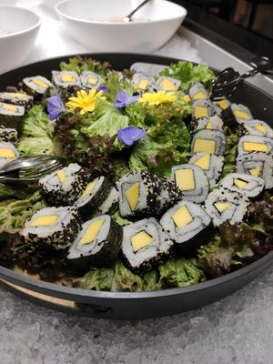 Sushi platter! at Chimy's in Zurich