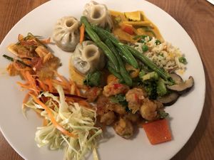 Buffet   at Chimy's in Zurich