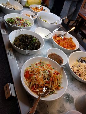 Salat at Chimy's in Zurich