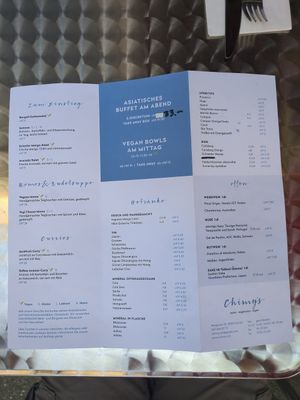 Menu I (June 2025) at Chimy's in Zurich