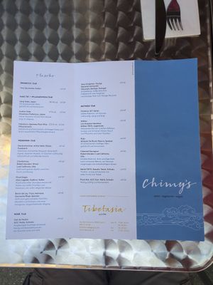 Menu II (June 2025) at Chimy's in Zurich