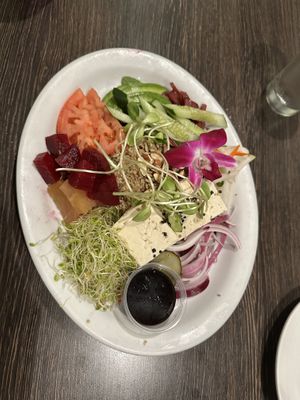 Vegan quinoa bowl  at Island Vintage Coffee in Honolulu