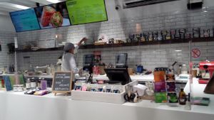 The kitchen at Plantiful in Guatemala City