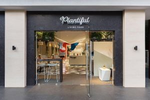Entrance at Plantiful in Guatemala City