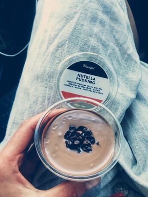  Nutella pudding at Plantiful in Guatemala City