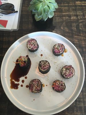 Sushi  at Plantiful in Guatemala City