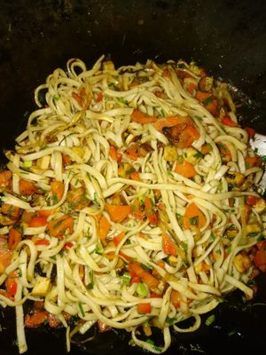 Bami at Ayur Garden in Lanckorona