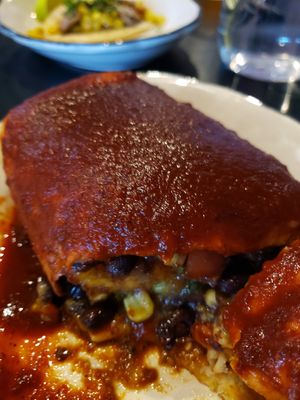 Enchilada vegan not on the menu at The Urban Cantina in Tampa