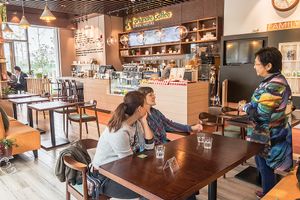 Fortunate Interior at LN Fortunate Coffee in Shanghai