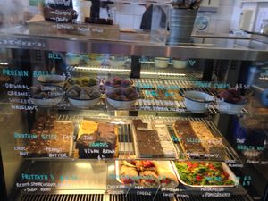 All treats are vegan and gluten free at COOH Cafe in North Curl Curl