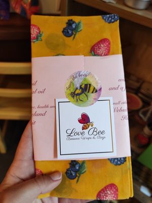 Bee wraps 15€ at The Cutting Vedge in Kilkenny