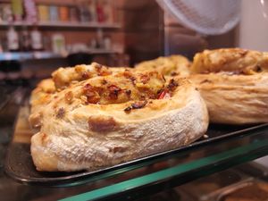 Vegan savory at The Cutting Vedge in Kilkenny