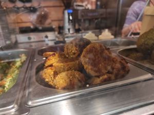 Falafels at The Cutting Vedge in Kilkenny