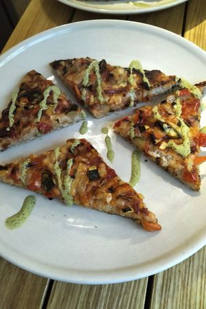 Pizza at The Cutting Vedge in Kilkenny