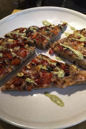 Pizza at The Cutting Vedge in Kilkenny