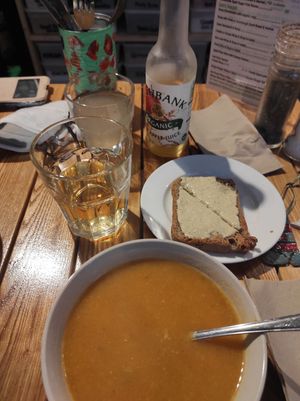 Amazing soup 😍 at The Cutting Vedge in Kilkenny