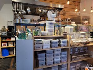 Counter at The Cutting Vedge in Kilkenny