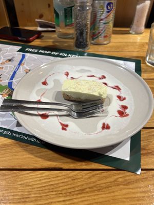 Lemon cheesecake  at The Cutting Vedge in Kilkenny