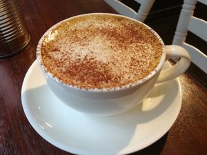 Cappuccino at The Cutting Vedge in Kilkenny