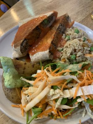 Black bean burrito  at The Cutting Vedge in Kilkenny