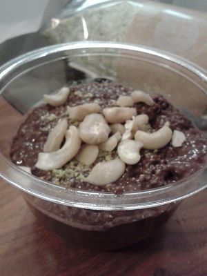 Chocolate and lavender chai pudding at Filmore and Union - York Station in York