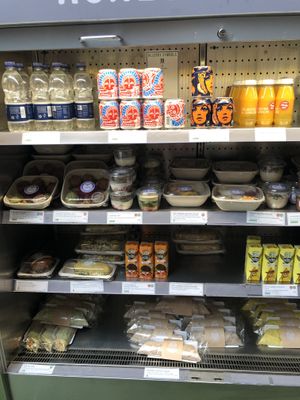 A few vegan take-away options  at Filmore and Union - York Station in York