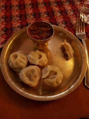 vegi steamed momo at The Yak & Yeti in York