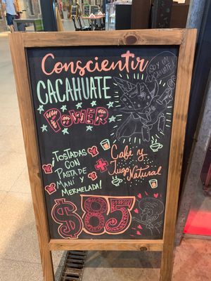 Breakfast/ afternoons  at Conscientir in Rosario