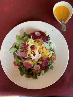 Salad (small size) at La Luce in Fujikawaguchiko