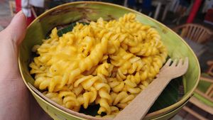 vegan mac and cheese at Bali Buda - Kerobokan in Kerobokan