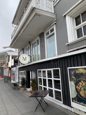 Outside   at Messinn in Reykjavik