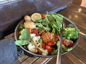 Vegan entree  at Messinn in Reykjavik