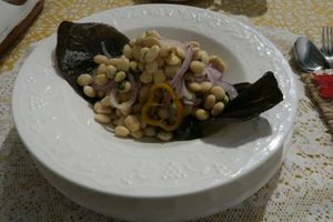 Ceviche de tarwi at El Patio Rojo in Trujillo