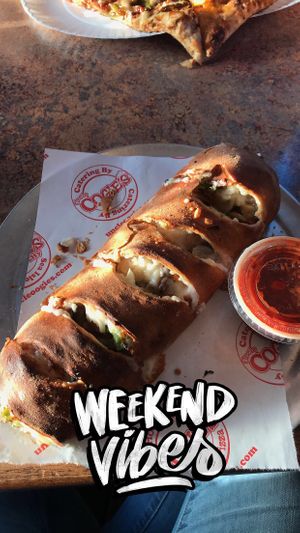 vegan veggie stromboli  at Uncle Oogie's Pizza - Snyder Ave in Philadelphia