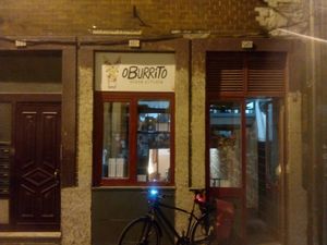 entrance at O Burrito in Porto