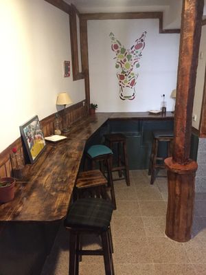 Or take a seat at the counter downstairs  at O Burrito in Porto