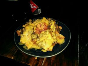 Nachos at O Burrito in Porto