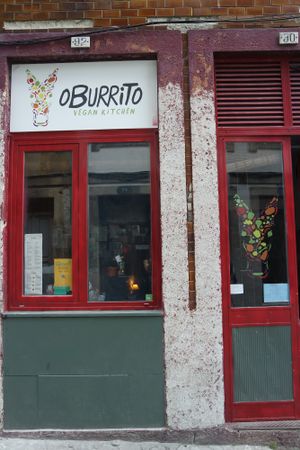 devanture at O Burrito in Porto