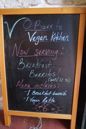 All vegan at O Burrito! at O Burrito in Porto