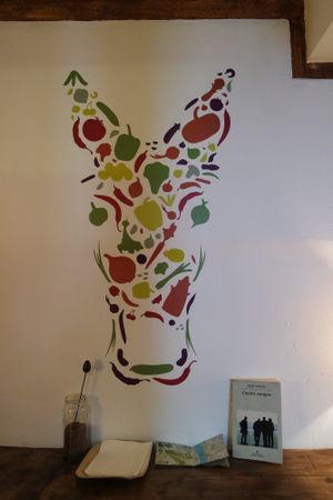 logo  at O Burrito in Porto