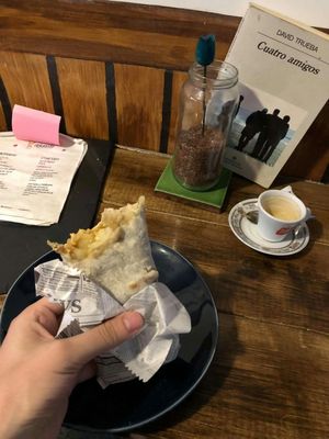 Breakfast burrito at O Burrito in Porto