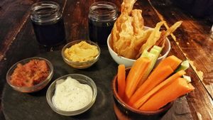 Tiras de verduras at O Burrito in Porto