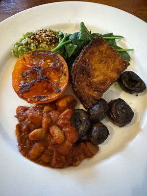 Vegan breakfastt  at Saff's Cafe  in Castlemaine