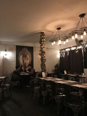 Awesome interior design  at Ahimsa Garden in New York City