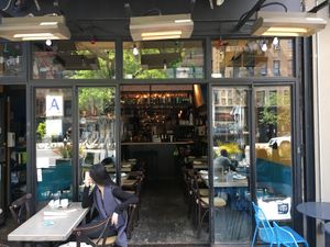 View of inside of Bar Verde at Bar Verde in New York City