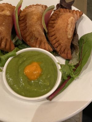Gluten Free Empanadas  at Bar Verde in New York City