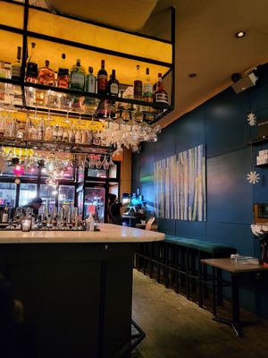 Interior at Bar Verde in New York City